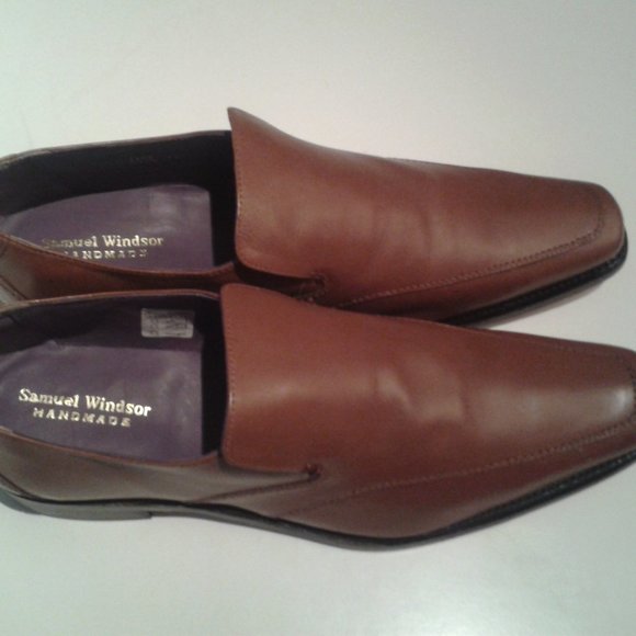 Samuel Windsor brown leather brogues main image 13